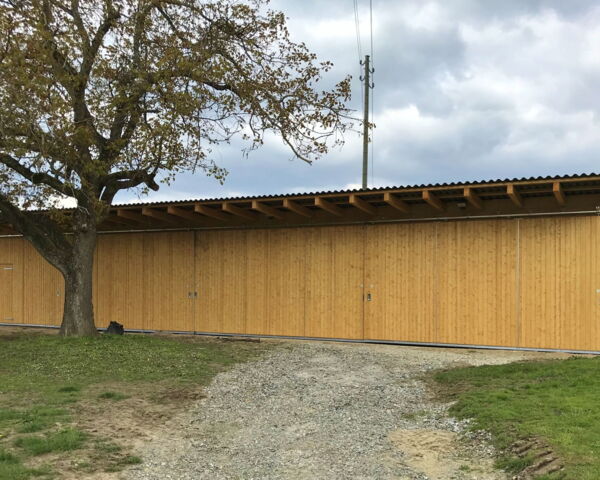 Schiebetore für Maschinenhalle