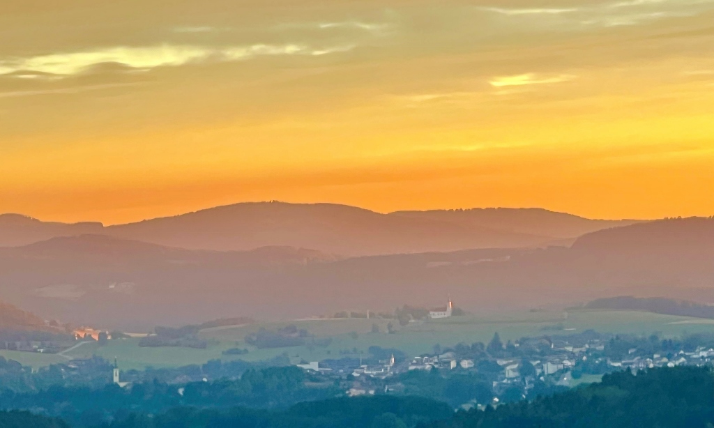 Sonnenuntergang Bad Kötzting - www.allemann-gmbh.de